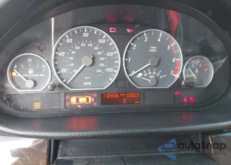 2001 BMW 330Ci from USA, damaged, VIN WBABS53441EV87206